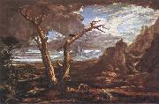 Washington Allston Elijah in the Desert oil painting